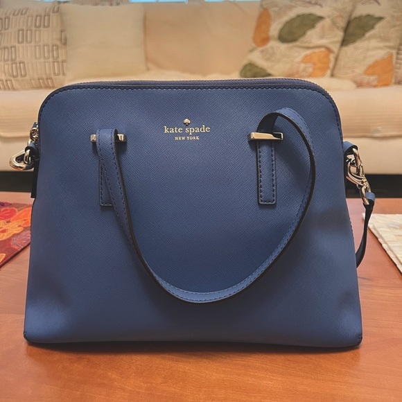 kate spade Handbags - Excellent Condition Kate Spade Bag // beautiful blue